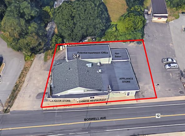 Retail/Office/Apartment for Sale or Lease: 680 Boswell Ave, Norwich, CT 06360